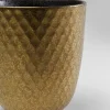 Kubek Bez Ucha Z Porcelany Czarno-złoty 200 Ml*KARE Design Discount