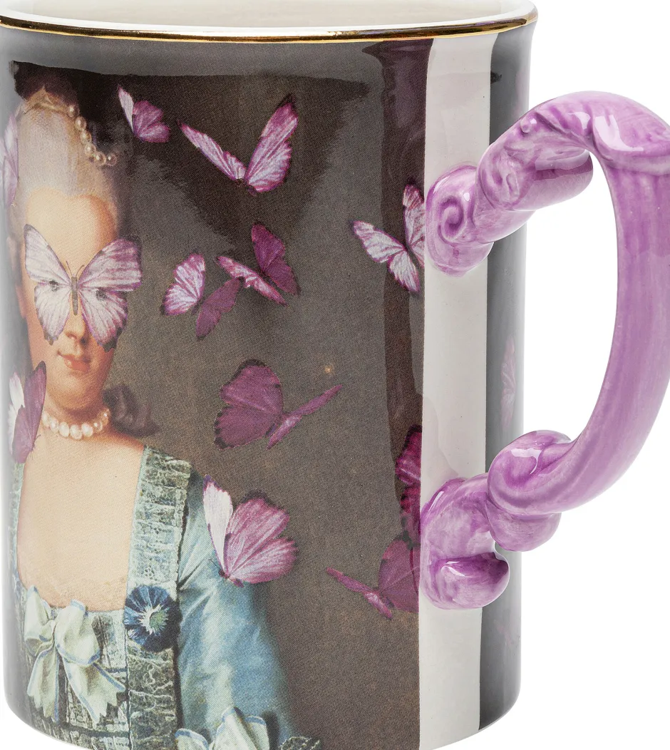Kubek Kolorowy Ceramiczny Awangardowy Dama 400 Ml*KARE Design
