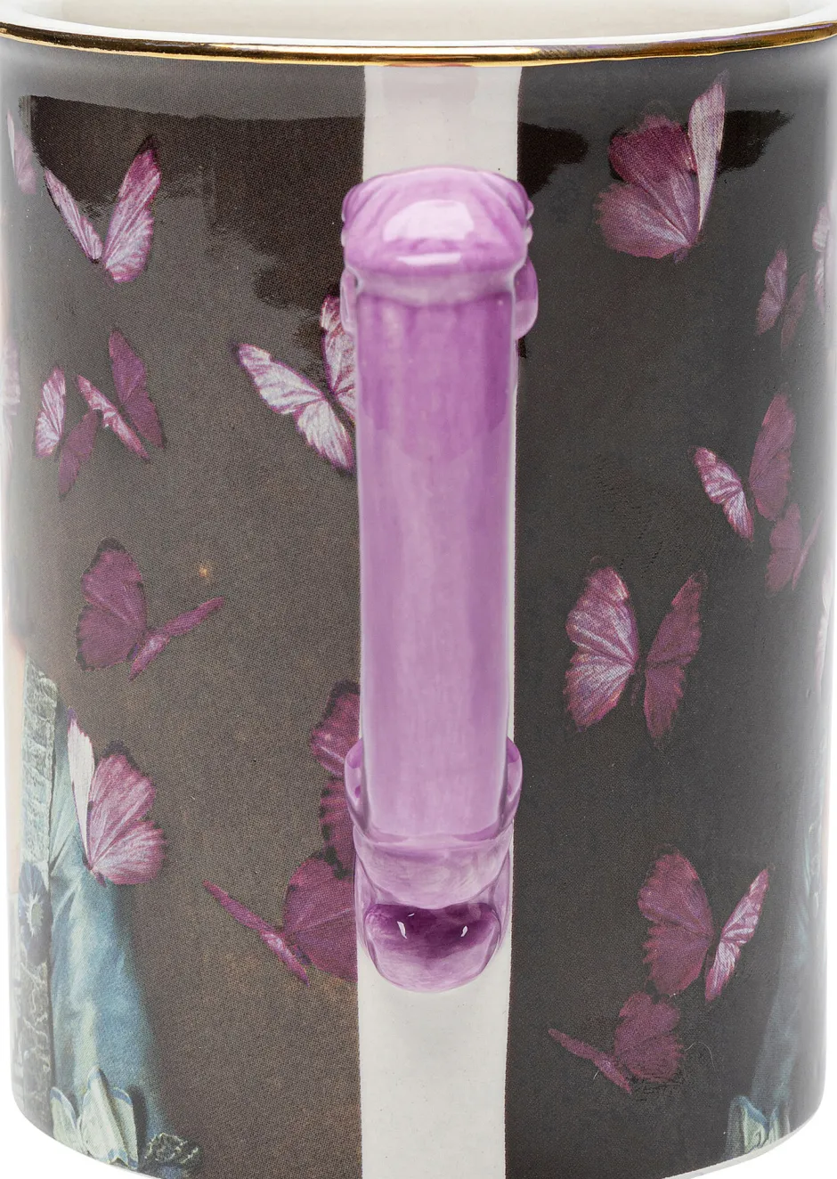 Kubek Kolorowy Ceramiczny Awangardowy Dama 400 Ml*KARE Design