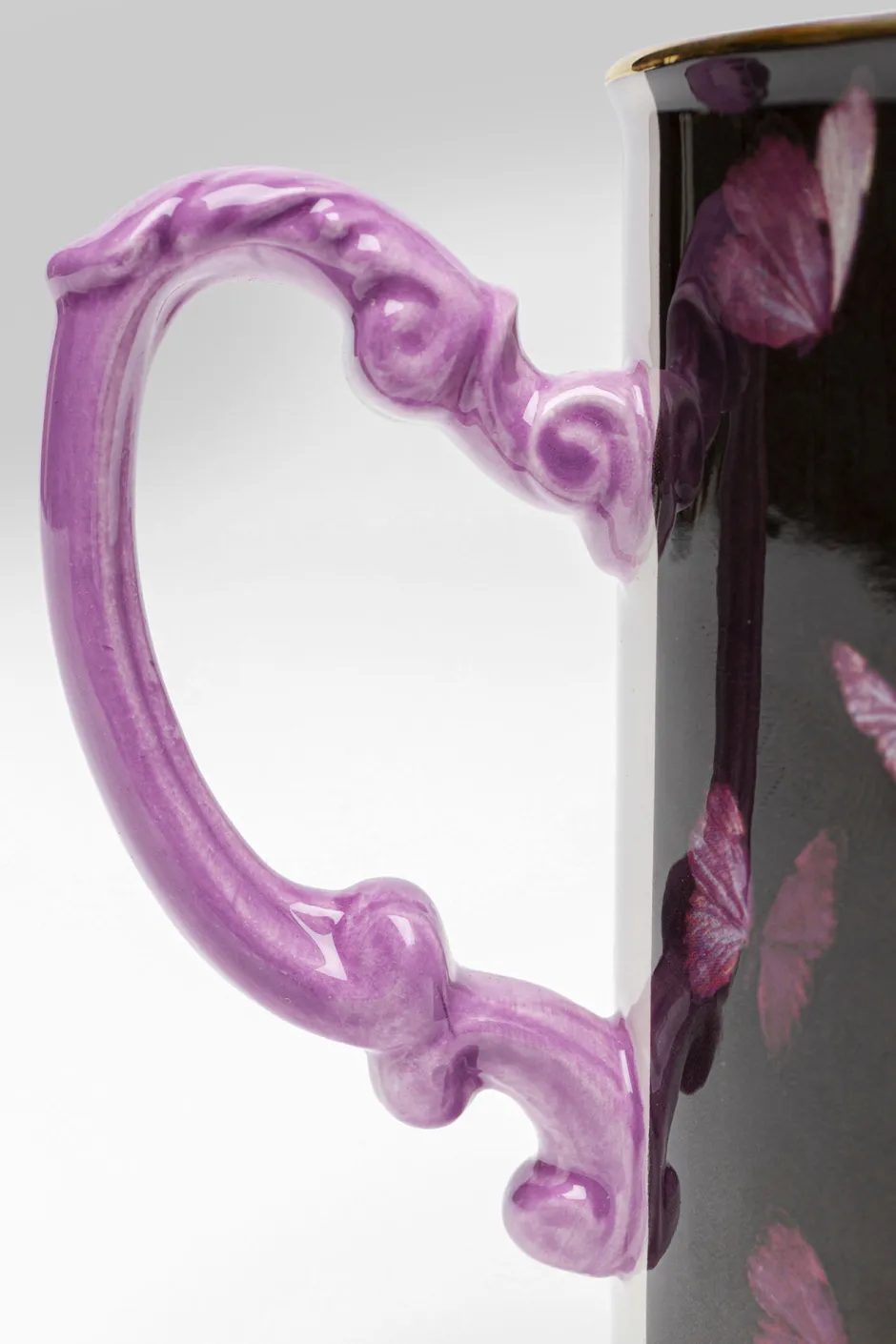 Kubek Kolorowy Ceramiczny Awangardowy Dama 400 Ml*KARE Design
