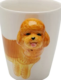 Kubek Z Porcelany Motyw Zwierzęcy Pies 390 Ml*KARE Design New