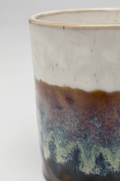 Kubek Z Uchem Kamionka 350 Ml Dół Brązowy*KARE Design Discount