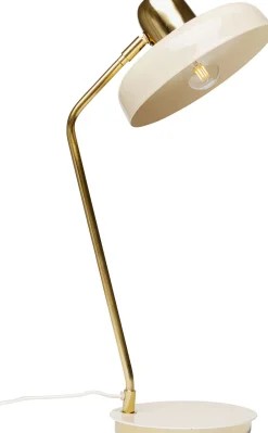 Lampa Biurkowa Beżowo-złota Stalowa 56 Cm*KARE Design