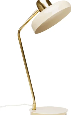 Lampa Biurkowa Beżowo-złota Stalowa 56 Cm*KARE Design
