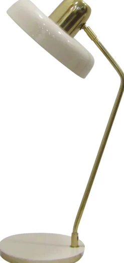 Lampa Biurkowa Beżowo-złota Stalowa 56 Cm*KARE Design