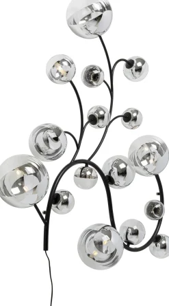 Lampa ścienna Czarna Klosze Lustrzane 185x110 Cm*KARE Design Sale