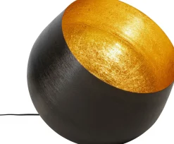 Lampa Podłogowa Apollon Smooth Ø50 Cm Czarna*KARE Design Discount