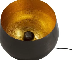 Lampa Podłogowa Apollon Smooth Ø50 Cm Czarna*KARE Design Discount