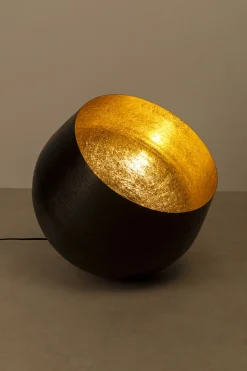 Lampa Podłogowa Apollon Smooth Ø50 Cm Czarna*KARE Design Discount