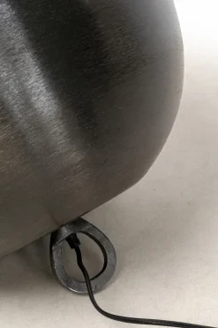 Lampa Podłogowa Apollon Smooth Ø50 Cm Czarna*KARE Design Discount