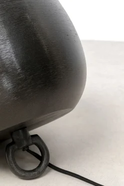 Lampa Podłogowa Apollon Smooth Ø28 Cm Czarna*KARE Design Outlet