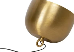 Lampa Podłogowa Apollon Smooth Ø35 Cm Złota*KARE Design Outlet