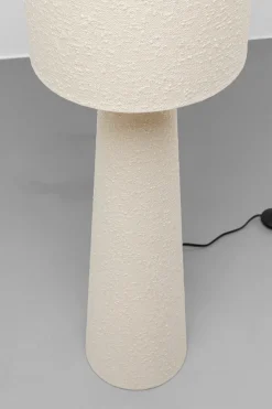 Lampa Podłogowa Beżowa Lniana Boucle 130 Cm*KARE Design