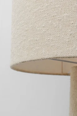 Lampa Podłogowa Beżowa Lniana Boucle 190 Cm*KARE Design