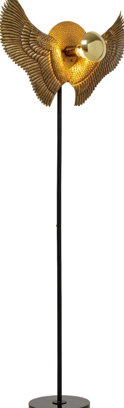 Lampa Podłogowa Bird Wings 66x168 Cm Czarno-złota*KARE Design Clearance