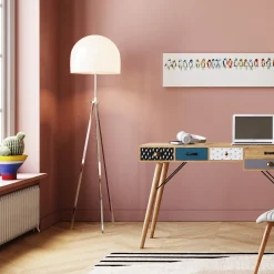 Lampa Podłogowa Brody 40x160 Cm Srebrna*KARE Design Best