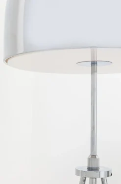 Lampa Podłogowa Brody 40x160 Cm Srebrna*KARE Design Best