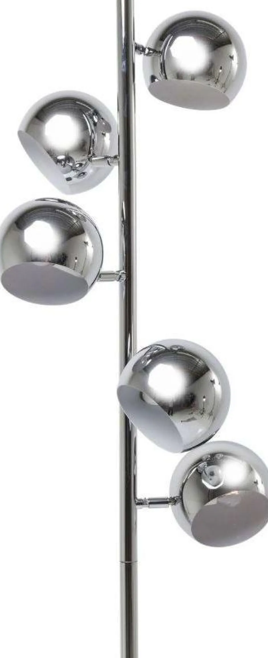 Lampa Podłogowa Calotta Chrome 40x200 Cm Srebrna*KARE Design Hot