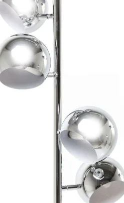 Lampa Podłogowa Calotta Chrome 40x200 Cm Srebrna*KARE Design Hot
