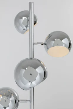 Lampa Podłogowa Calotta Chrome 40x200 Cm Srebrna*KARE Design Hot