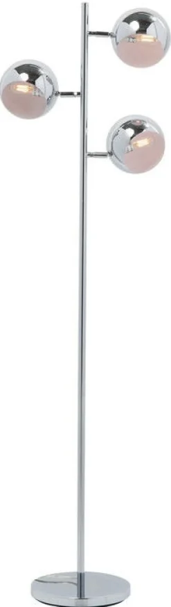 Lampa Podłogowa Calotta 40x151 Cm Srebrna*KARE Design Discount