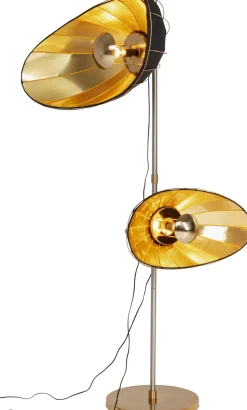 Lampa Podłogowa Czarno-złota Glamour 2xE27 202 Cm*KARE Design Clearance
