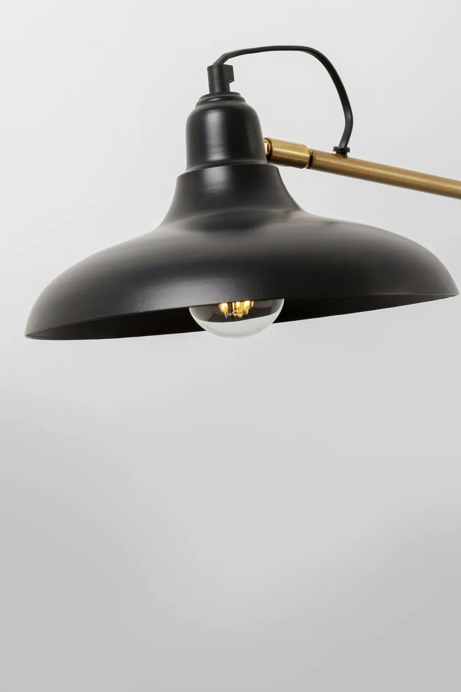 Lampa Podłogowa Czarno-złota Stalowa 130 Cm*KARE Design Hot