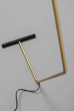 Lampa Podłogowa Czarno-złota Stalowa 130 Cm*KARE Design Hot