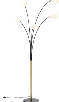 Lampa Podłogowa Five Fingers Duo 125x220 Cm Czarno-złota*KARE Design Online