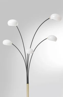 Lampa Podłogowa Five Fingers Duo 125x220 Cm Czarno-złota*KARE Design Online