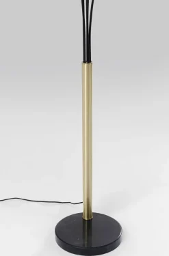 Lampa Podłogowa Five Fingers Duo 125x220 Cm Czarno-złota*KARE Design Online
