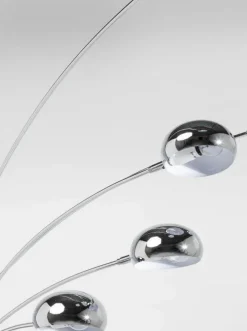 Lampa Podłogowa Five Fingers 122x220 Cm Chromowa*KARE Design New