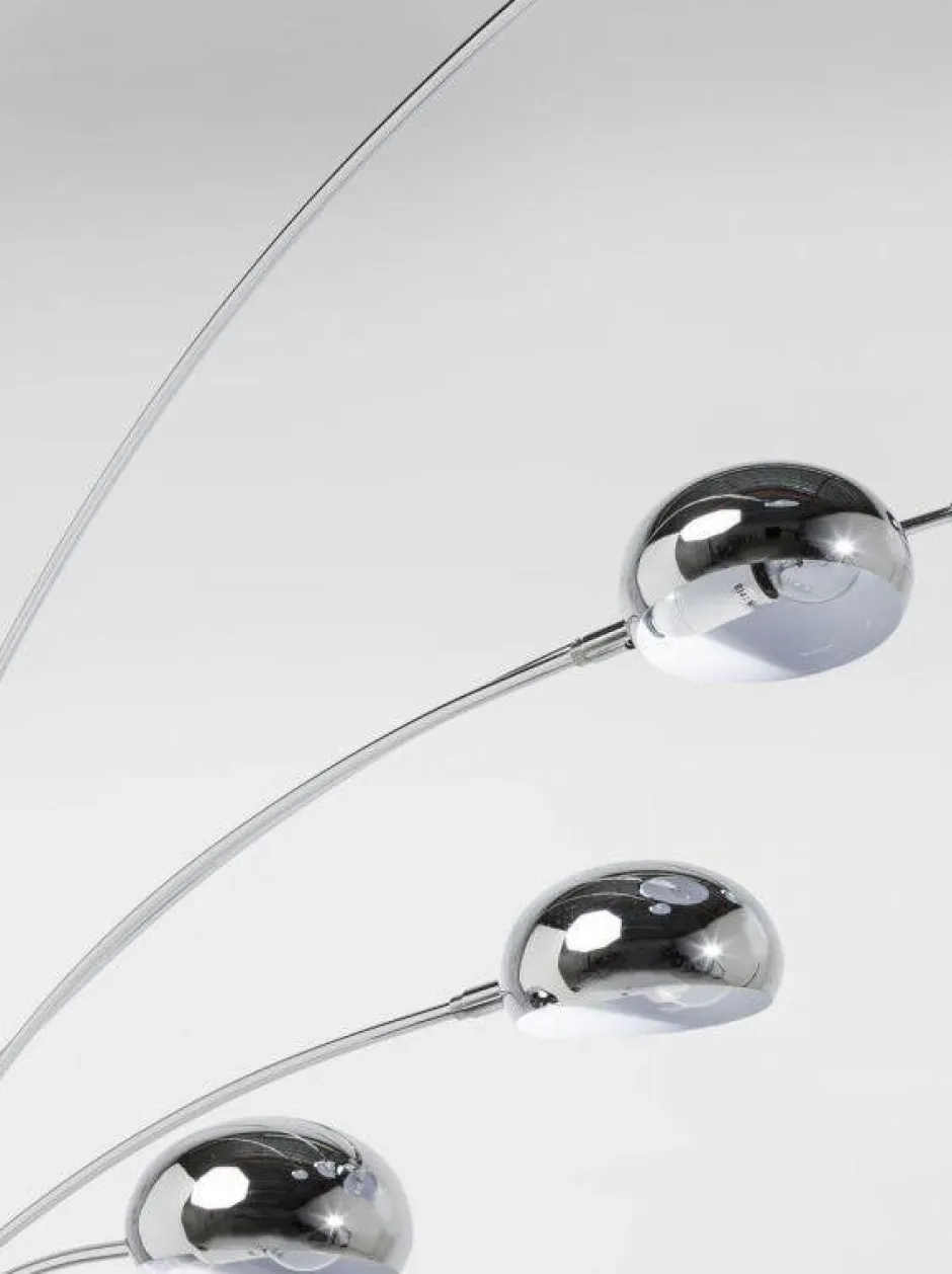 Lampa Podłogowa Five Fingers 122x220 Cm Chromowa*KARE Design New