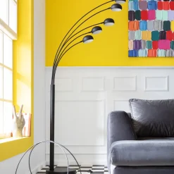 Lampa Podłogowa Five Fingers 86x201 Cm Czarna*KARE Design Outlet