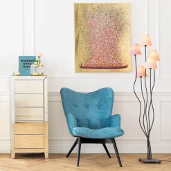 Lampa Podłogowa Flexible Berry Cinque 40x163 Cm Fioletowo-różowa*KARE Design Discount