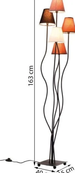 Lampa Podłogowa Flexible Mocca 40x163 Cm*KARE Design Best