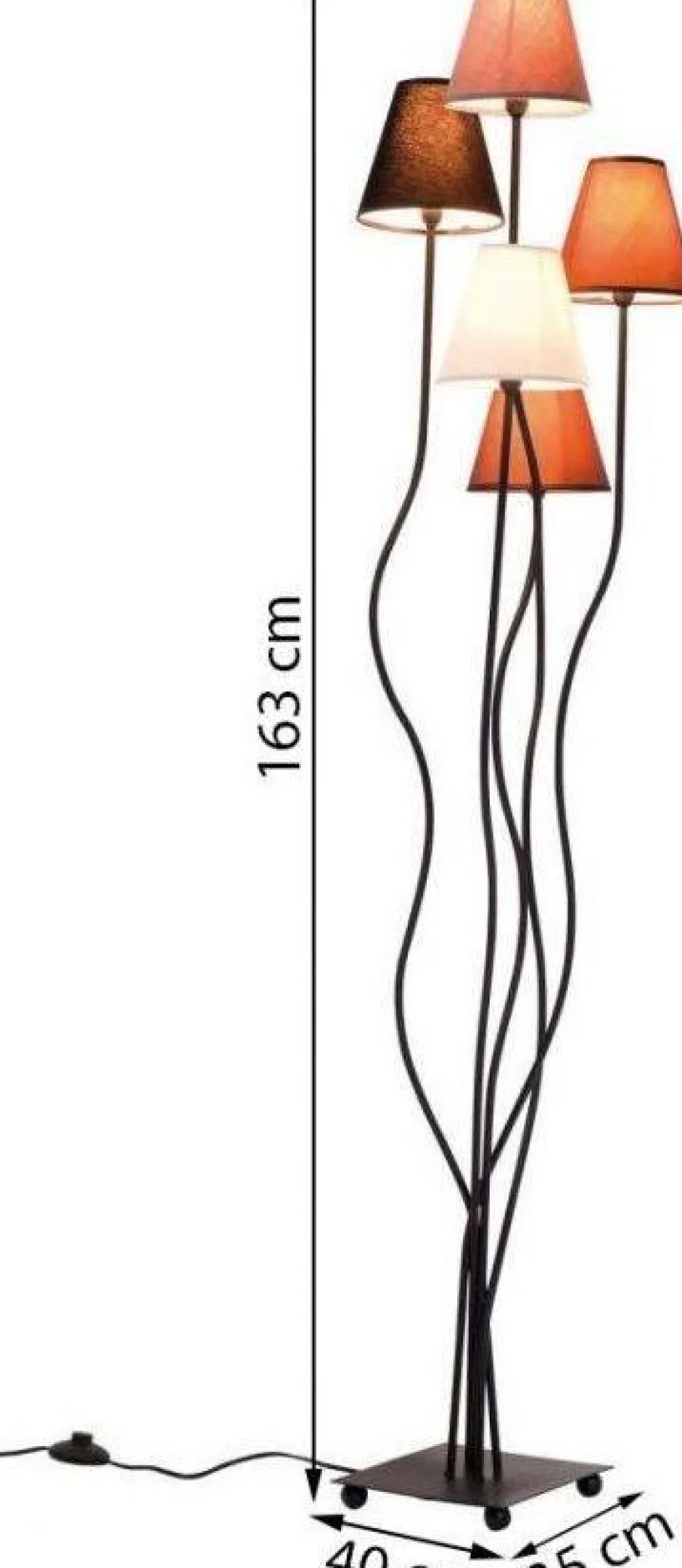 Lampa Podłogowa Flexible Mocca 40x163 Cm*KARE Design Best