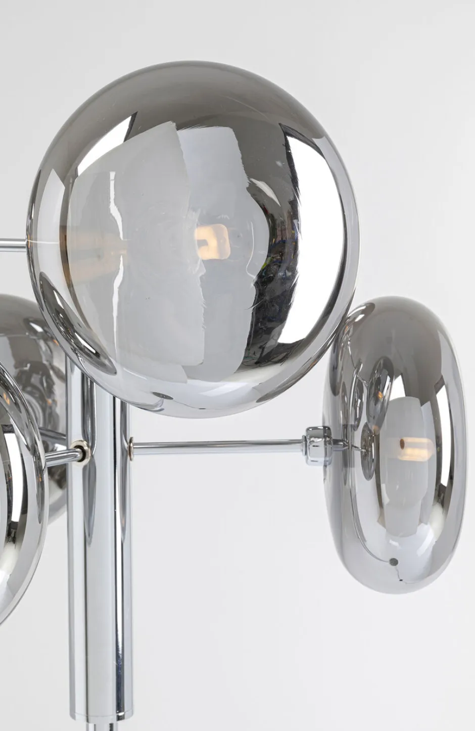 Lampa Podłogowa Headlight 43x163 Cm Srebrna*KARE Design New