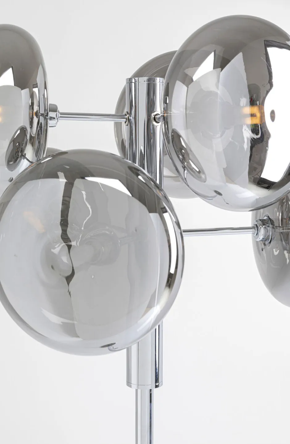Lampa Podłogowa Headlight 43x163 Cm Srebrna*KARE Design New