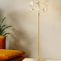 Lampa Podłogowa Headlight 43x163 Cm Złota*KARE Design Sale