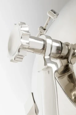 Lampa Podłogowa Movie 230 Cm Trójnóg Drewno Mango I Aluminium*KARE Design Outlet