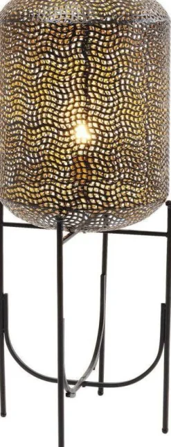 Lampa Podłogowa Oasis ∅38x92 Cm Brązowo-czarna*KARE Design Outlet
