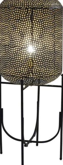 Lampa Podłogowa Oasis ∅38x92 Cm Brązowo-czarna*KARE Design Outlet