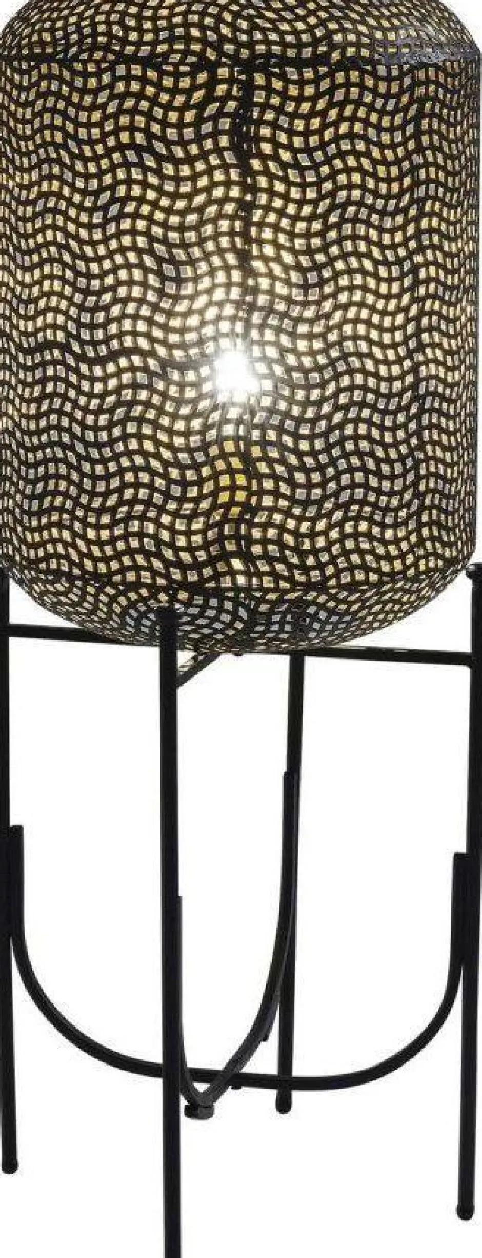 Lampa Podłogowa Oasis ∅38x92 Cm Brązowo-czarna*KARE Design Outlet