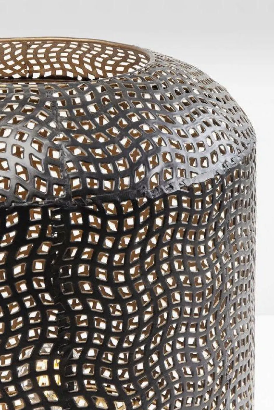 Lampa Podłogowa Oasis ∅38x92 Cm Brązowo-czarna*KARE Design Outlet