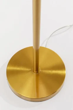 Lampa Podłogowa Palma Różowa Strusie Pióra 165 Cm Podstawa Złota*KARE Design Sale