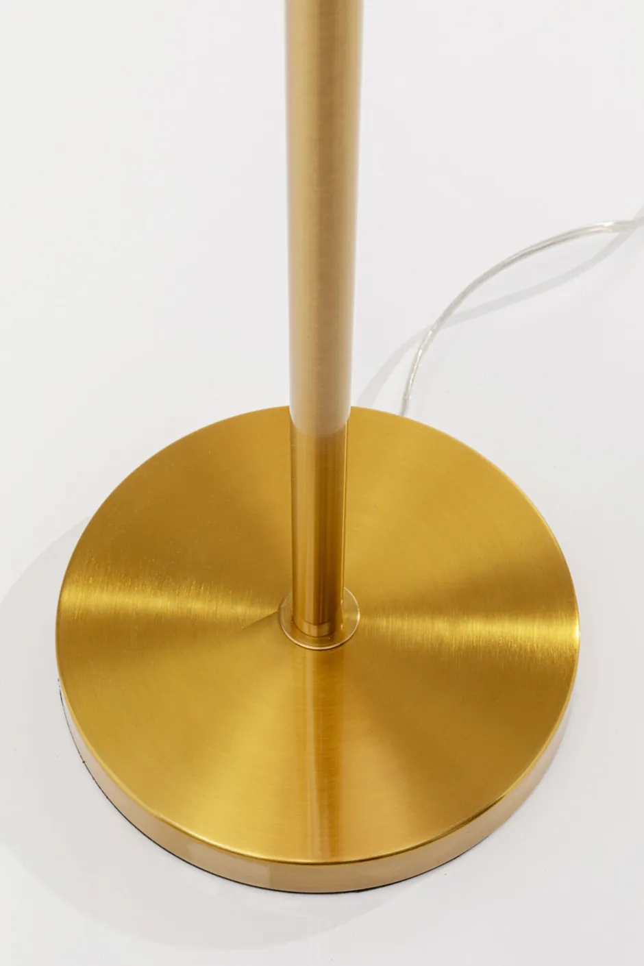 Lampa Podłogowa Palma Różowa Strusie Pióra 165 Cm Podstawa Złota*KARE Design Sale