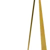Lampa Podłogowa Podstawa Złota Stalowa Abażur Biały Lniany 150 Cm*KARE Design Hot