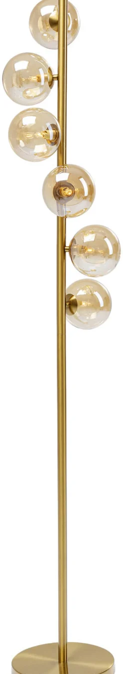 Lampa Podłogowa Scal Balls 28x160 Cm Mosiężna*KARE Design Best