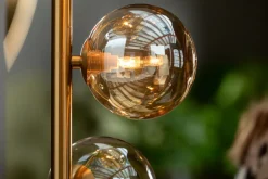Lampa Podłogowa Scal Balls 28x160 Cm Mosiężna*KARE Design Best